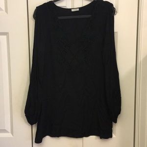 Tobi Open Sleeve Dress